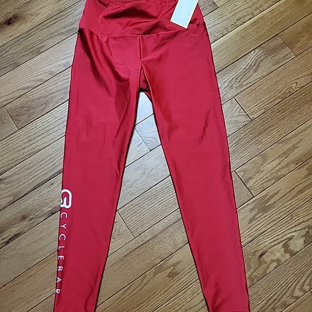 Goldsheep CycleBar Red Leggings